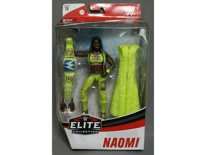 WWE Mattel Naomi Elite Series #78 Feel The Glow Chase Variant Figure 