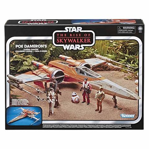 Star Wars - Episode IX - Vintage Collection Poe Dameron's X-Wing Fighter Vehicle, 2019 Import
