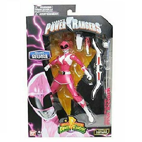 Bandai Mighty Morphin Power Rangers Legacy Pink Ranger Figure, 2018