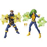HASBRO Marvel - X-Men - (E8613) 90s Havok and Polaris 6" Marvel Legends Action Figures