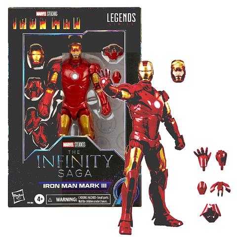 Marvel Legends Series 6-inch Scale Action Figure  Iron Man Mark 3 Infinity Saga 2021