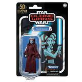 HASBRO Star Wars The Vintage Collection VC#217 Aayla Secura  (Tartakovsky), 3.75-Inch Lucasfilm First 50 Years Exclusive  Figure, Mar 2022