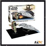 Star Wars Mandalorian Collector Model Kits Boba Fett's Starfighter & Imperial Light Cruiser Dual Pack Set Exclusive
