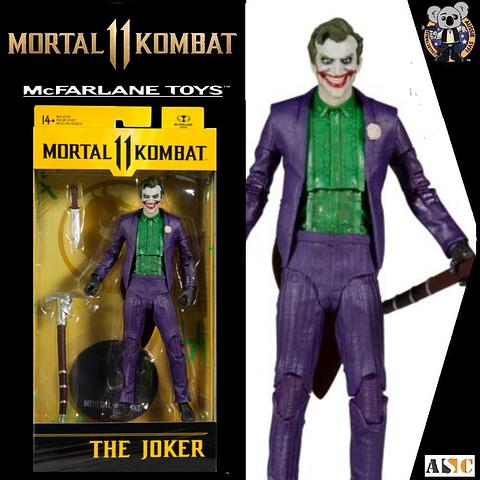 Mortal Kombat 11 - The Joker 7” Scale Action Figure, 2021