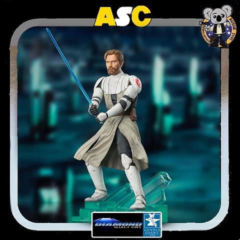 Star Wars: The Clone Wars™ - General Obi Wan Kenobi™ Premier Collection Statue - Display Sept 2022