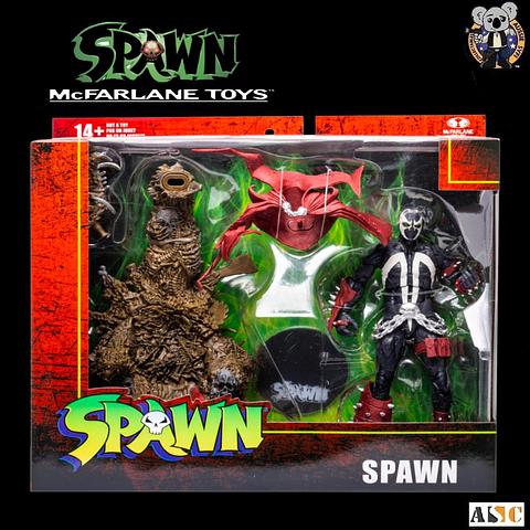 Spawn - Spawn with Throne Deluxe 7” Scale Action Figure