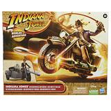 HASBRO Indiana Jones: Worlds of Adventure (6058) - Indiana Jones with Motorcycle and Sidecar Action Figure, Apr 2023
