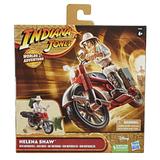 HASBRO Indiana Jones: Worlds of Adventure (6040)  - Helena Shaw with Motorcycle Action Figure, Apr 2023