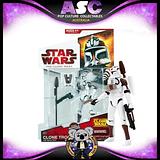HASBRO Star Wars The Clone Wars - (CW02) Clone Trooper with Space Gear Action Figure, 2009