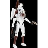 HASBRO Star Wars The Clone Wars - (CW02) Clone Trooper with Space Gear Action Figure, 2009