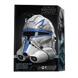HASBR0 Star Wars The Black Series Electronic Helmet (F9176) -Captain Rex, REVEAL