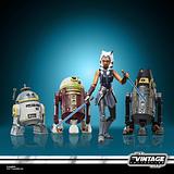 (Preorder) HASBRO Star Wars The Vintage Collection Card (G0266) Escape from Order 66, The Clone Wars, Ahsoka Tano & Droids 3.75 Inch Collectible Action Figure 4-Pack, July 2024