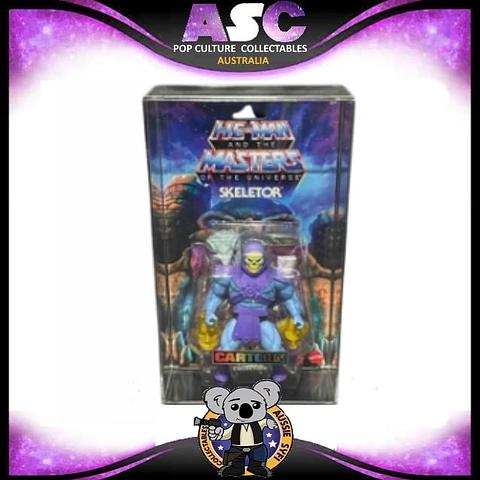 Acrylic Display Case for Carded Masters of the Universe (MOTU) Figures - Cartoon Collection