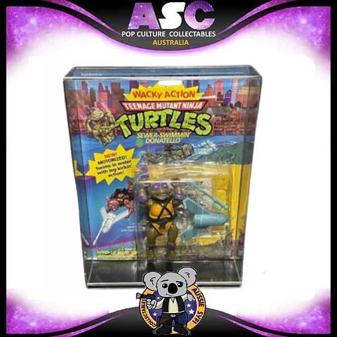 Acrylic Display Case for Carded Vintage Wacky Teenage Mutant Ninja Turtles (TMNT) Figures